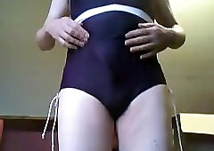 CD Cums in Swimsuit
