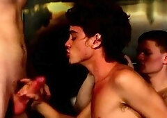 Free gay men wet anal movie Joey Hard and his crew of tearin