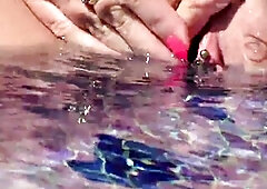 Just when u think u are alone on holiday, u have the corner of the pool to just relax in, and some smutty impure pervert is watching u during the time