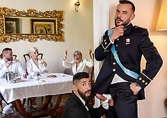 Sir Peter and Justin Jett enjoy a royal fucking