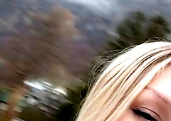 Pretty BLONDE SMOKES Outdoors - @OgYennefer