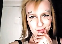 Trans femboy gives you a handjob in the car, takes you home, and helps you finish