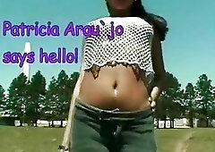 Versatile tranny Patricia Araujo enjoys a hot Latin threesome sex