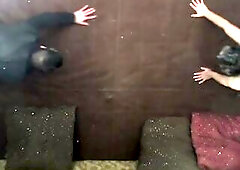 Ardent granny is having casual sex with a younger dude and groaning from joy whilst cumming