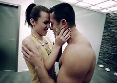 Aleska Diamond fucking in lingerie