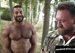 FURIOUS STALLION - Bulky Daddies No condom in the Pubic hair