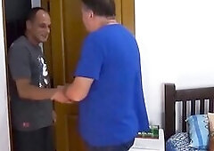 Swinger pair with big beautiful woman Oriental wife invite a hung chap for a 3some and the Thai mother I'd like to fuck was blindfolded all the w