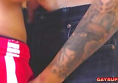 Jayden Marcos celebrate the newly legal man Theo Brady and they have a hot fuck sesh