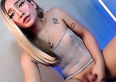 Hot Tranny Webcam Masturbation