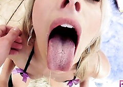 Small Spinner Zoey Monroe Large Anal Gape From A Biggest Vibrator