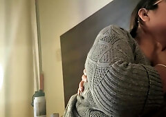 This Single Stepmom Wants To Get My Cum Out Of Me At All Costs, Shes A Whore