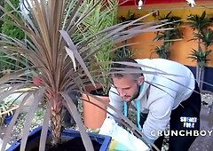 French twink fucked by Kamel in a jockstrap - CrunchBoy