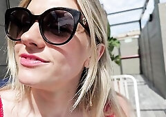 Hawk Tuah Contest Amazing outdoor blowjob with an old friend