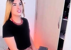 Small Titted Livia Toying Her Pussy
