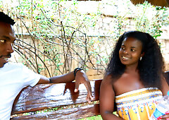 Cute Naughty West-African Couple Looks For Hot Fuck Spot!