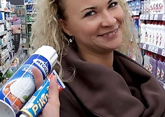 Kinky small-tit chick is enjoying intensive dick-riding