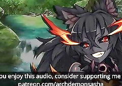 Hellhound Girl Dominates You! R-18 ASMR