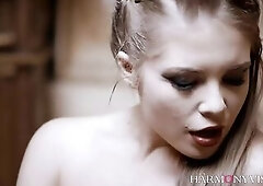 Kinky hottie Alessandra Jane teasing and banging for new facial