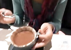 Before you head out to Amsterdam Holly wants to have a little fun. You must have been a good boy because she's got a really good surprise for you