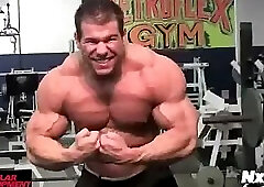 Steve Kuclo Pec Workout and Sexy Posing