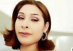 Stylish shemale barebacked by big cock