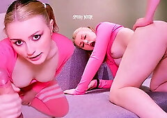 Innocent Teen with Ponytails is Seduced and Pounded by Personal Trainer and F...
