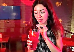 Katty West Picked Up Publicly at Club for Bondage Creampie Fuck