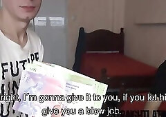 Young gay latino breeding and blowing for money and pleasure