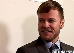 English office jock sucking dick and assfuck