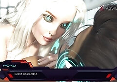 Enjoy an erotic adventure in White Lilies, the adult visual novel featuring big boobs and extreme deepthroat