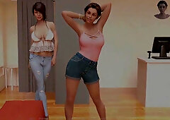 Sharing My Fiancee Wife Her Friend And Her Husband In A Clothing Store Ep 5