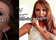 Roughly fucked redhead begging master for cum in mouth