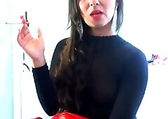 Exotic brunette hardcore foot fetish fuck