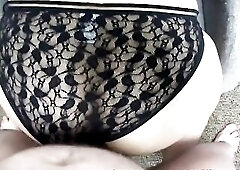 Mexican lady has a precious booty and loves to feel cock unfathomable inside it, until this babe cums