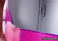 Female bot Kenna does have an blow job program