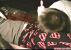 Cock Hungry Stepdad Sucking and Swallowing Straight Stepson