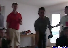 Straight college teen assfucked in dorm