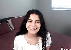 Gorgeous Brunette hair Cutie Gostosa Pounded After Oral job