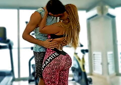 Unbelievably Hot Latina gets Picked Up from the Gym for a Hardcore Sex