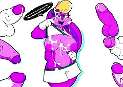 lola bunny playing after basketball