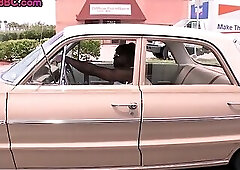 Handsome black bottom IR anally drilled by amateur white