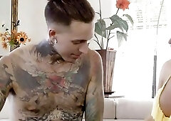 Adorable TS Chanel gets banged hard by Ruckus from behind