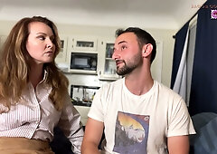 Curvy PAWG therapist Violette Blakk gets intimate with Jacob Coldwater during a steamy roleplay session