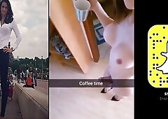 Playful shemale teases with her huge dick in a compilation