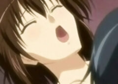 Cartoon girl is having sex with her boyfriend's best friend because she likes him a lot