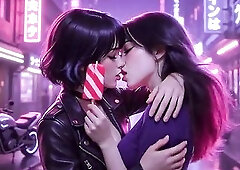 Large booties, juicy twats, and lots of longing in pants that smell like twat (Ai Generated)