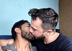 RJ MALE VIDEOS - Kissing The Painter With Passion - By Leon