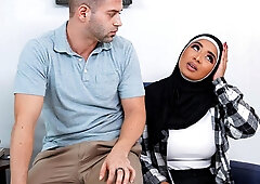 Arab GF Babi Star big booty ass pumping loophole fuck with frustrated Boyfriend