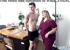 Charming Overweight Nurse Tiffany Star big beautiful woman Takes a Huge Cum Example
