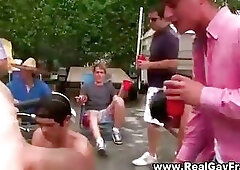 Watch straight college frat pledges